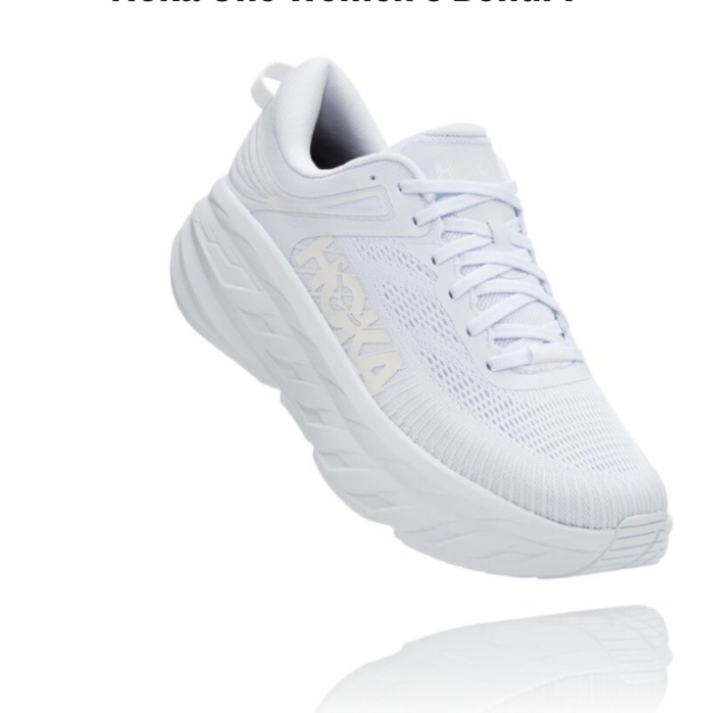 HOKA ONE ONE Hoka Bondi 7 White